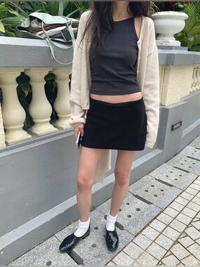 Undershorts A-Line Miniskirt